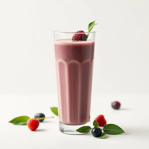 Low-Calorie Acai Pea Milk Smoothie