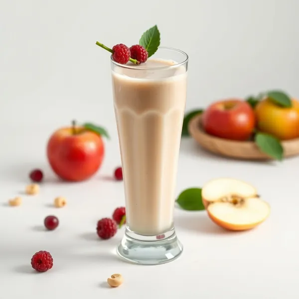 Smoothie Basse Calorie Pomme Lait d'Anacarde