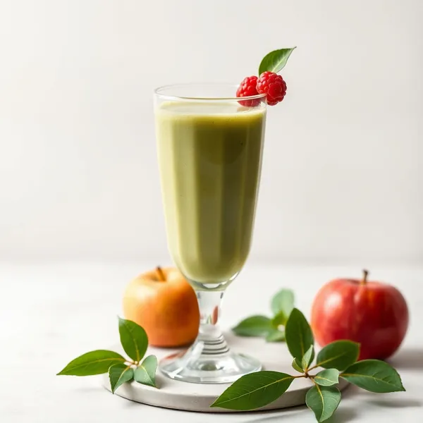 Smoothie Pomme Matcha Basse Calorie