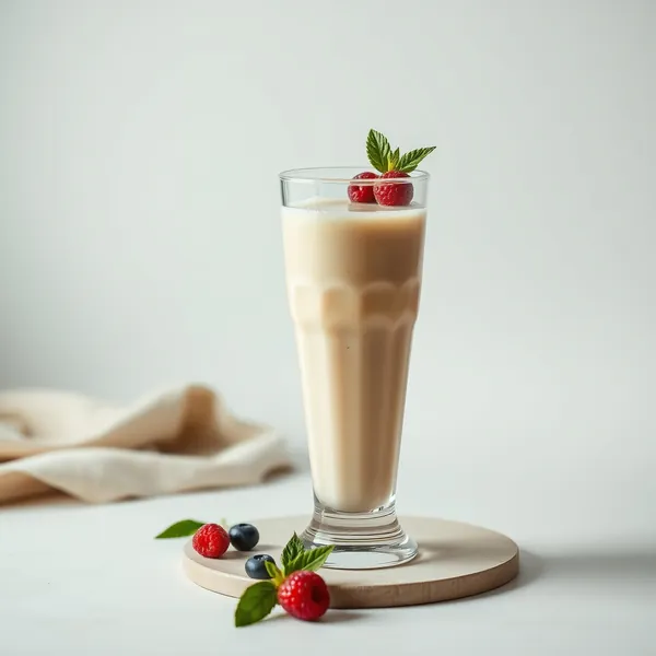 Smoothie Basse Calorie Banane Lait de Cannabis