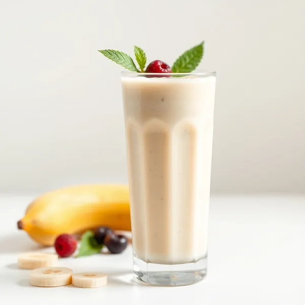 Smoothie Basso in Calorie con Banana e Kefir