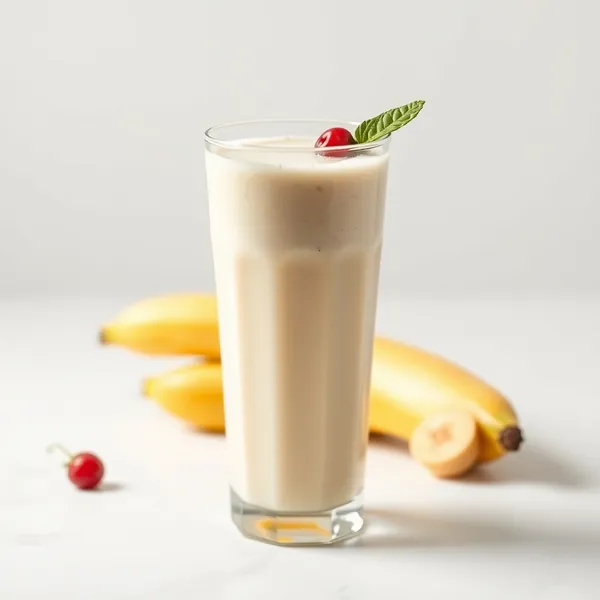 Smoothie Basso con Calorie Banana e Latte di Macadamia