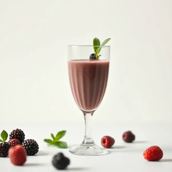 Smoothie Protéine Mûre Basse en Calories