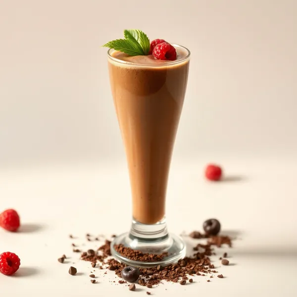 Low-Calorie Cacao Powder Cold Brew Coffee Smoothie