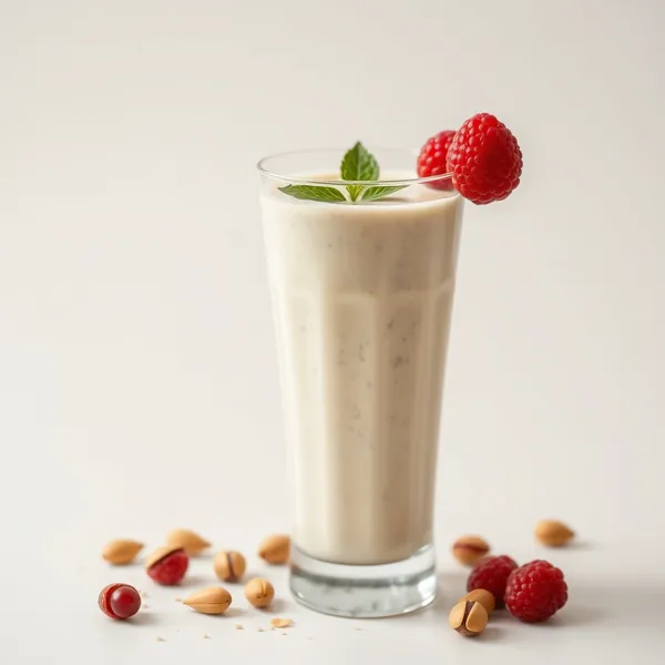 Smoothie Basse Calorie aux Graines de Chia et Lait de Pistache