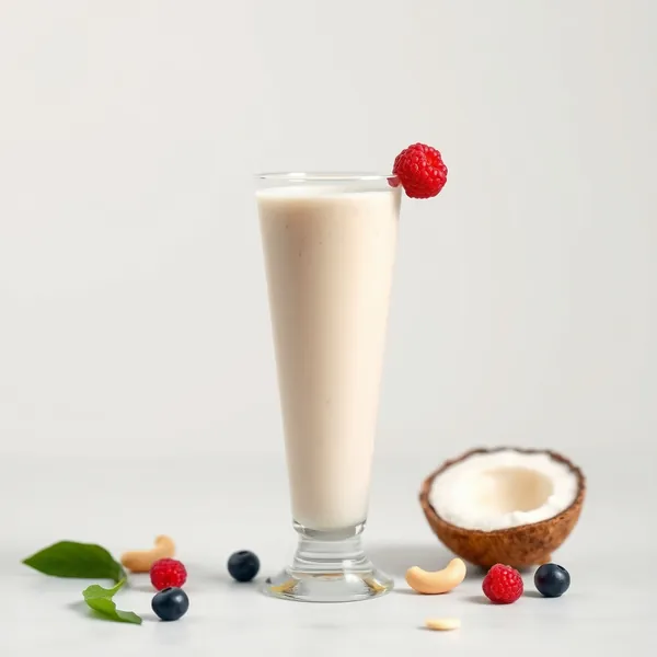 Smoothie Bas en Calories de Coco et Anacardier
