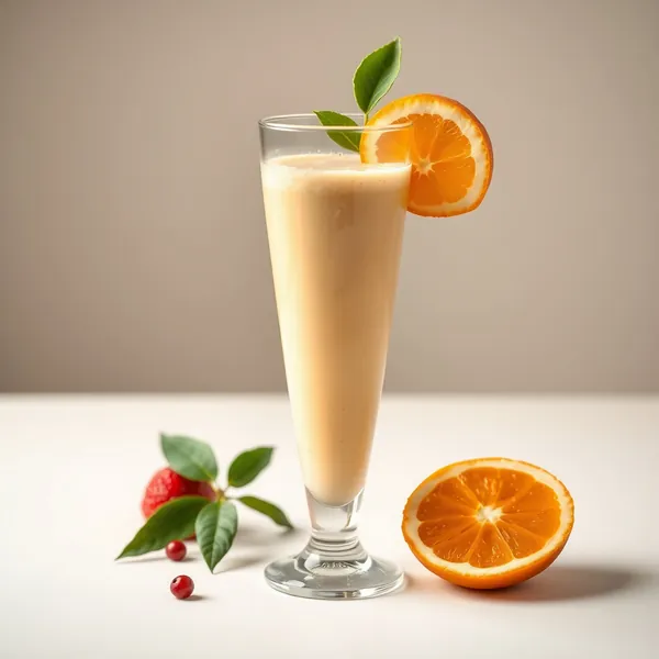 Smoothie Basse Calorie Coco Jus d'Orange