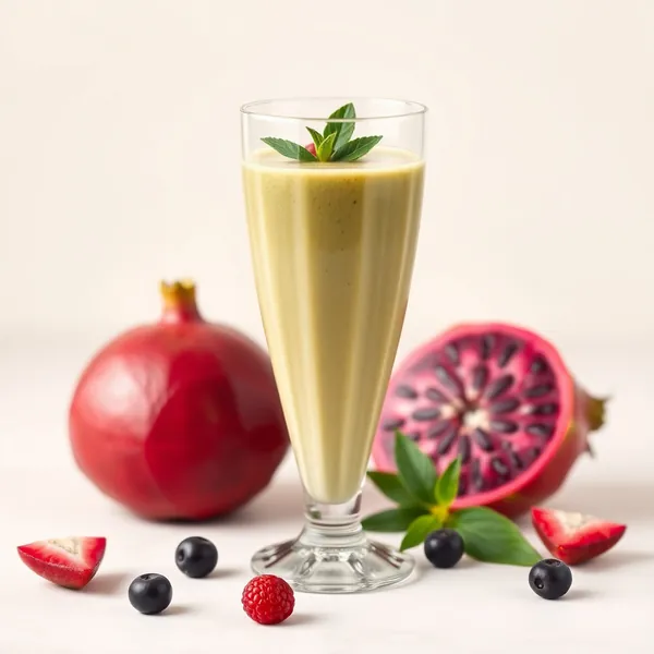 Low-Calorie Dragonfruit Matcha Tea Smoothie