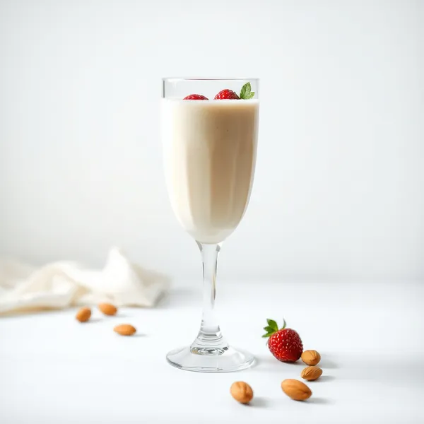 Smoothie Basse Calorie au Gingembre et Lait d'Amande