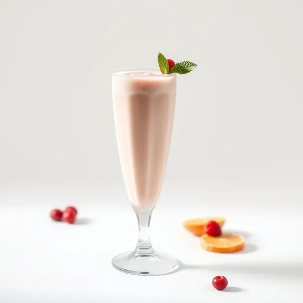 Low-Calorie Ginger Kefir Milk Smoothie