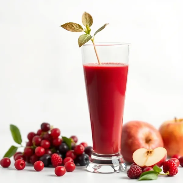 Smoothie de Jus de Pomme et Baies Goji Basse en Calories