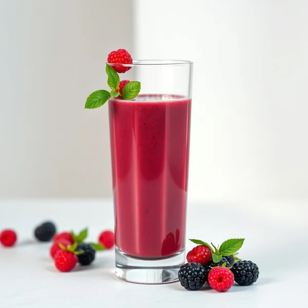 Smoothie de Iogurte Grego com Goji Baixo em Calorias