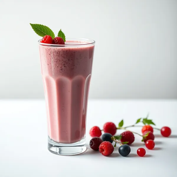 Low-Calorie Goji Berry Hemp Milk Smoothie