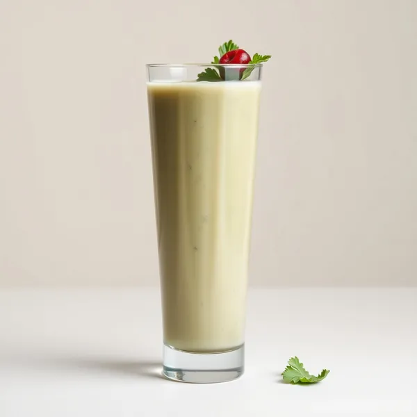Low-Calorie Kale Soy Milk Smoothie