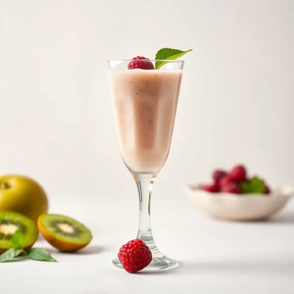 Low-Calorie Kiwi Apple Juice Smoothie