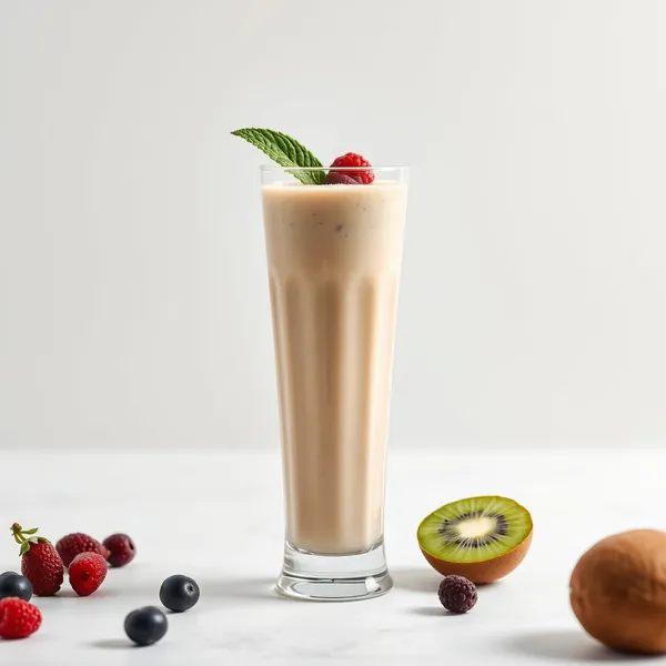 Low-Calorie Kiwi Protein Shake Smoothie