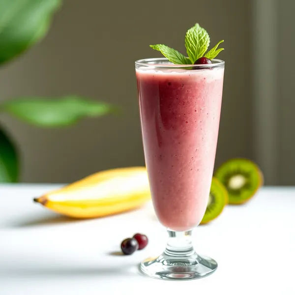 Smoothie Basse Calorie Kiwi Lait de Soja