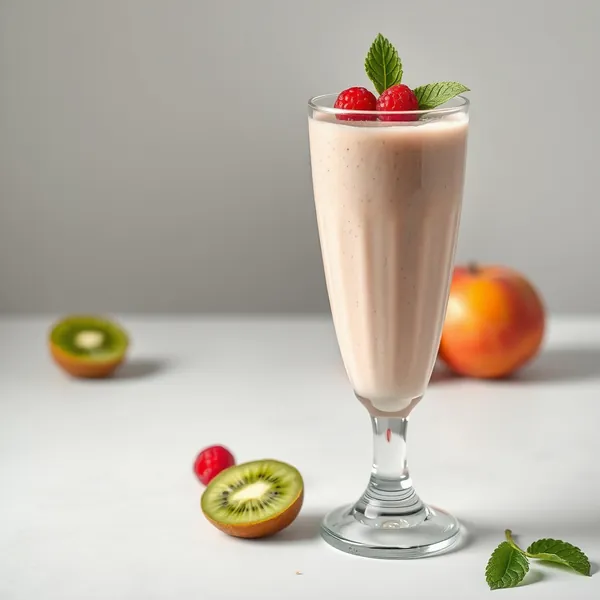 Smoothie Basse en Calories Kiwi Lait d'Épeautre