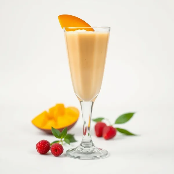 Smoothie Bas Calorie Mangue et Yogourt Grec