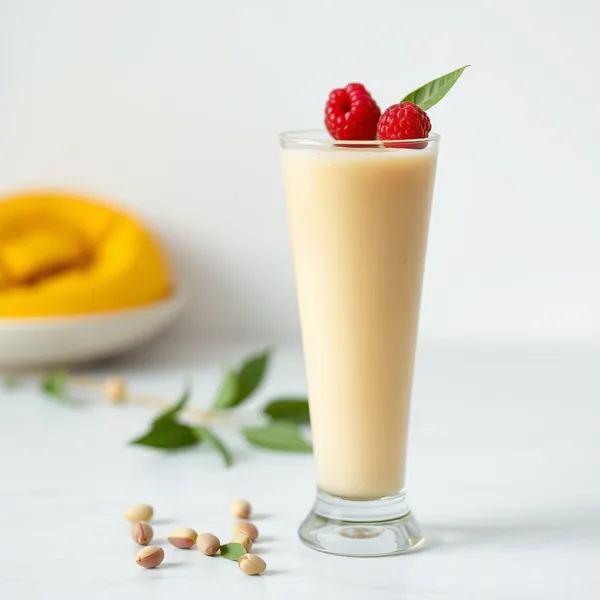 Smoothie Bas en Calories à la Mangue et au Pistache