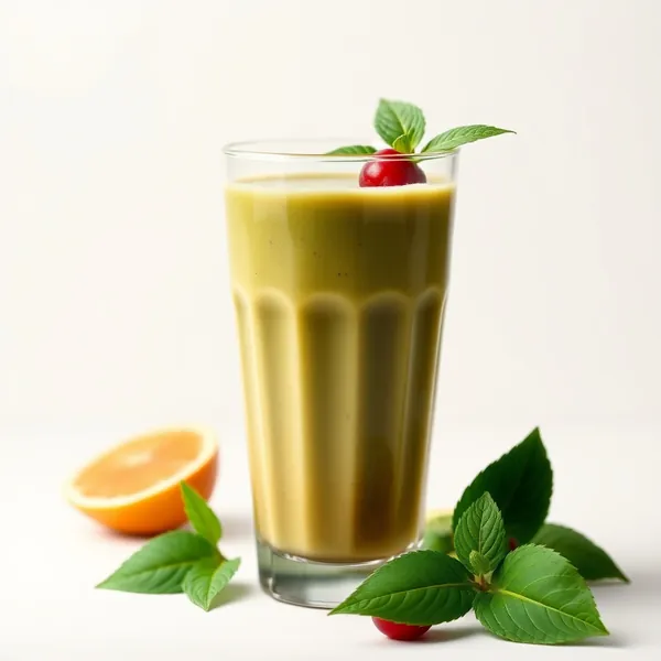 Smoothie Frio de Café com Matcha Baixo em Calorias