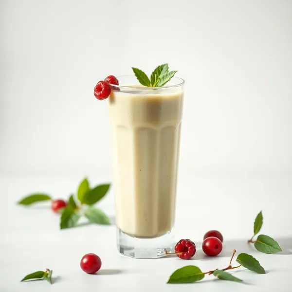 Smoothie Basse Calorie au Matcha et Lait de Soja