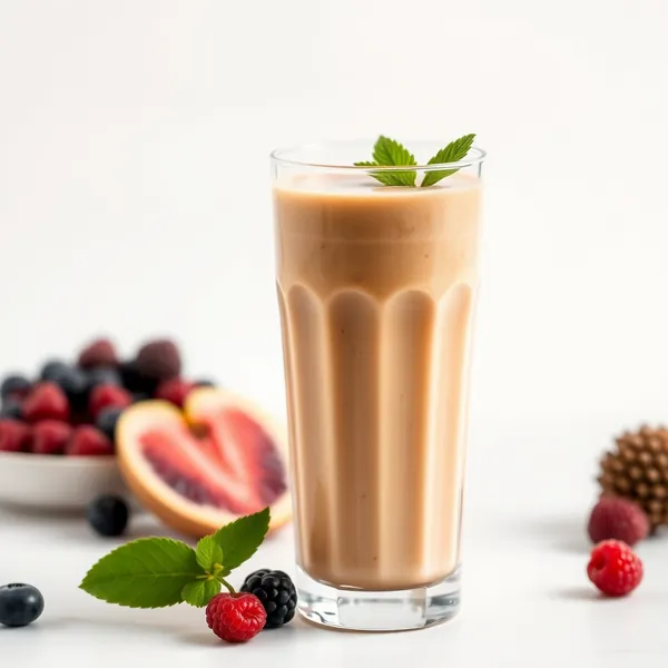 Low-Calorie Peanut Butter Hemp Milk Smoothie