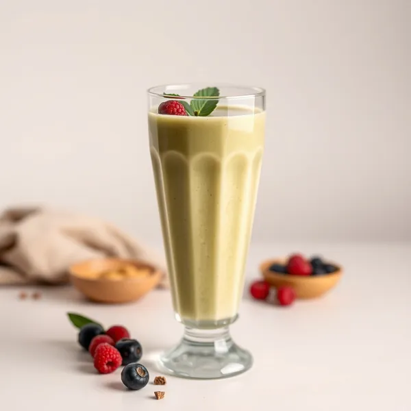 Low-Calorie Peanut Butter Matcha Tea Smoothie