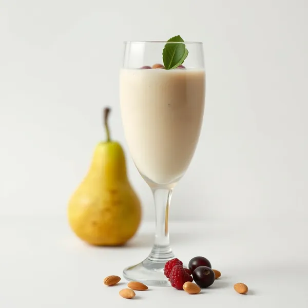 Smoothie Basse Calorie Poire et Lait d'Amande