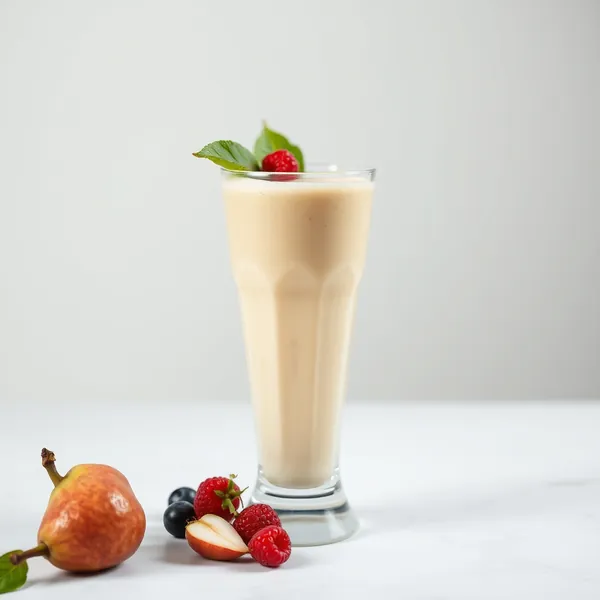 Smoothie Basse Calorie Poire Lait d'Anacarde