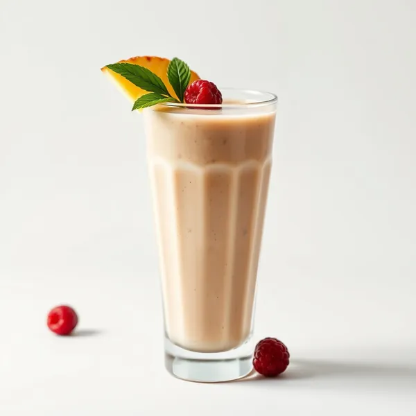 Smoothie Bas en Calories Ananas Noisette