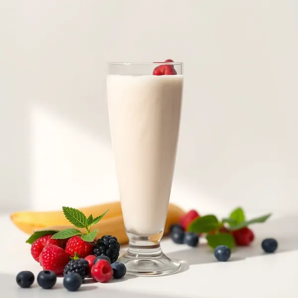 Smoothie di Kefir con Proteine a Basso Contenuto di Calorie