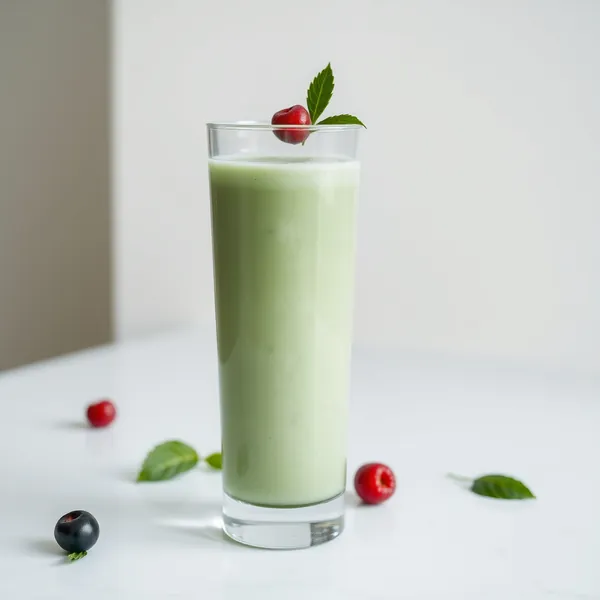 Smoothie de Soja et Spiruline Basse Calorie