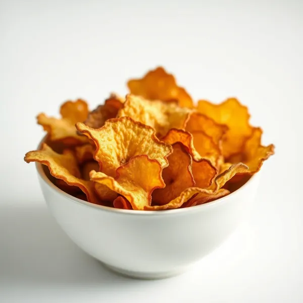 Chips de Maçã Baixo em Carboidratos