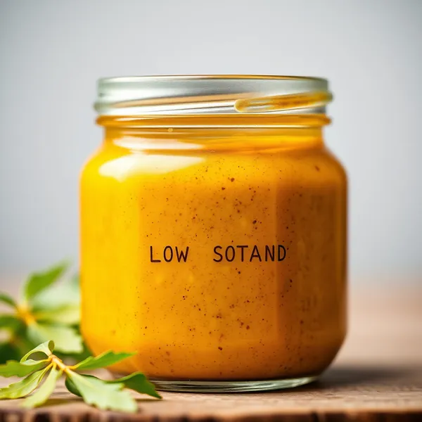 Low Sodium Senf