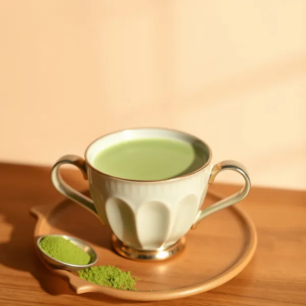 Matcha Zeremonielle Kamelmilch