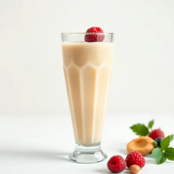 Morning Glow Peanut Butter Kefir Milk Smoothie