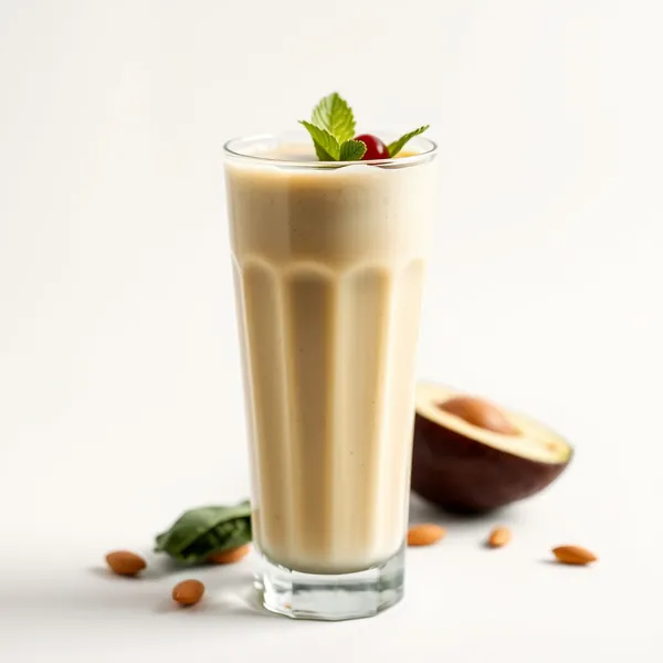 Smoothie Nutty di Avocado e Latte di Mandorla