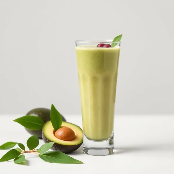 Batido de Aguacate y Té Matcha