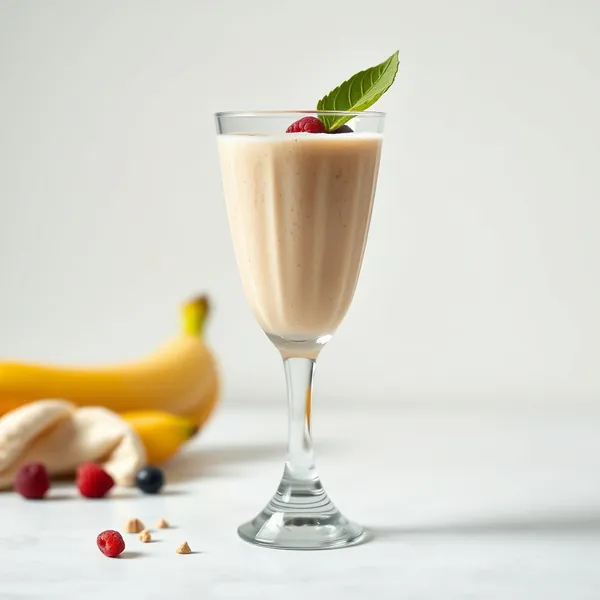 Smoothie Nutty Banana con Yogurt Greco