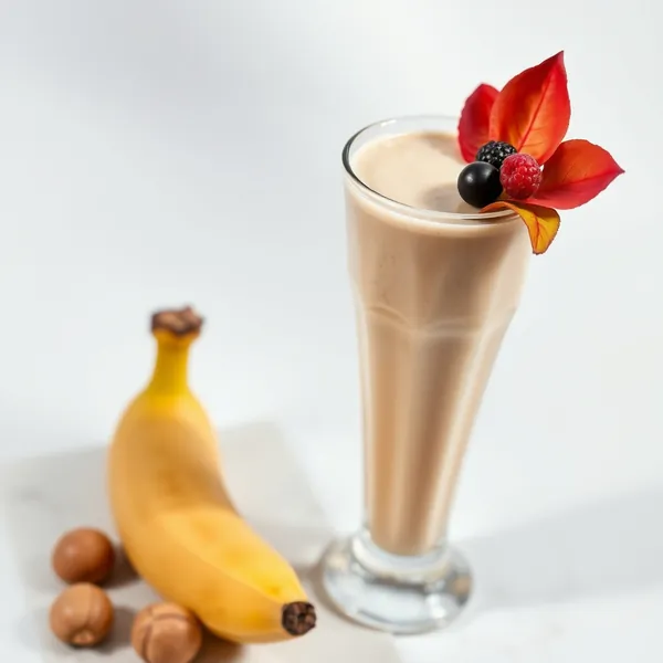 Smoothie de Banana e Avelã