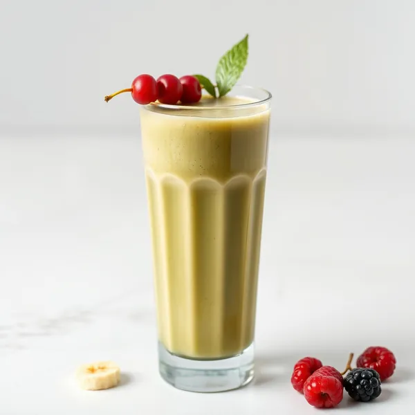 Nutty Banana Matcha Tee Smoothie