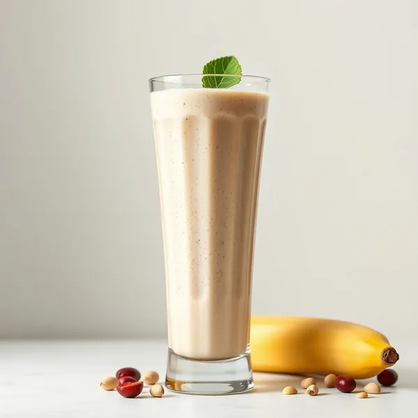 Batido de Plátano y Pistacho