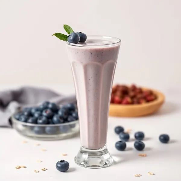 Smoothie de Arando e Leite de Aveia