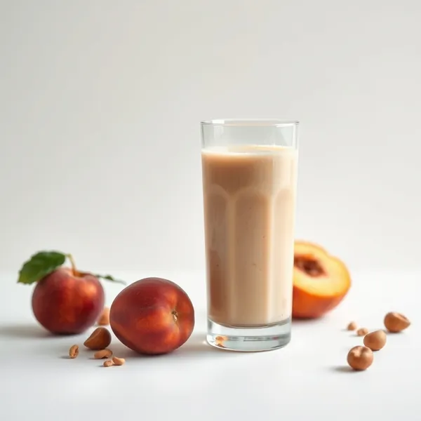 Smoothie de Pêssego e Avelã