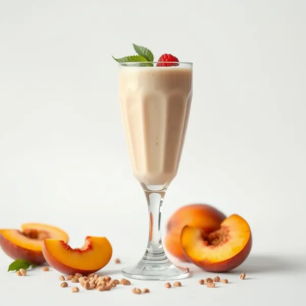 Smoothie Soja Pêche Noix