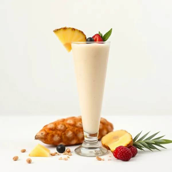 Smoothie di Kefir di Ananas e Noci