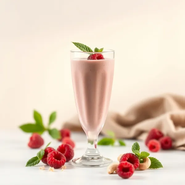 Smoothie de Framboesa e Caju