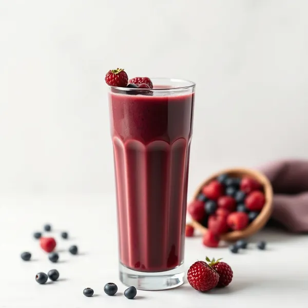 Smoothie de Acai y Café Frío Orgánico