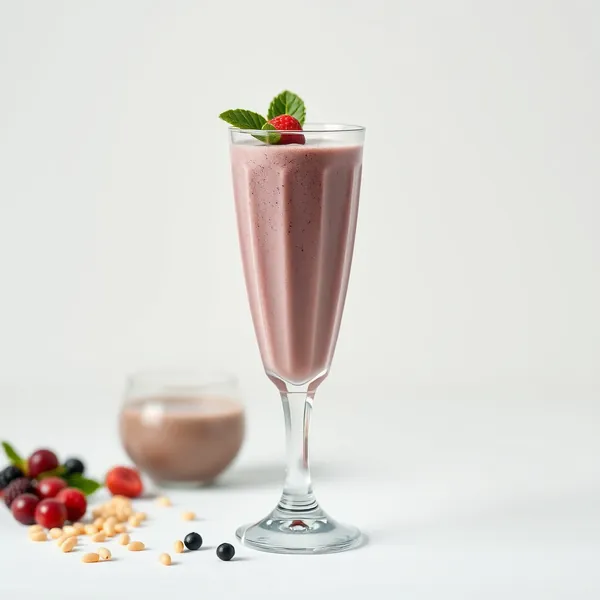 Organic Acai Pea Milk Smoothie